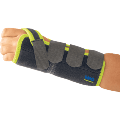 EMO KIDS Polsbrace voor kinderen - XS - Rechts - GrijsGeel EMO KIDS Polsbrace voor kinderen - XS - Rechts - GrijsGeel