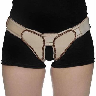 Orliman Dubbelzijdige Liesbreukband - M - Universeel - Beige Orliman Dubbelzijdige Liesbreukband - M - Universeel - Beige
