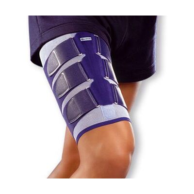 Bauerfeind MyoTrain Dijbeenbrace Bovenbeenbrace - 1 - Universeel - Grijs Bauerfeind MyoTrain Dijbeenbrace Bovenbeenbrace - 1 - Universeel - Grijs