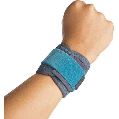 Orliman Kinder Polsbandage - One size - Universeel - Grijs Orliman Kinder Polsbandage - One size - Universeel - Grijs