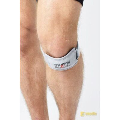 Reh4Mat Patellabrace - One size - Universeel - Grijs Reh4Mat Patellabrace - One size - Universeel - Grijs