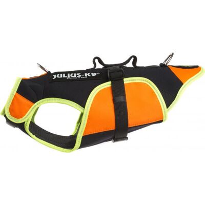 Julius K9 IDC 3-in-1 Hondenharnas - Oranje en Zwart - S Julius K9 IDC 3-in-1 Hondenharnas - Oranje en Zwart - S