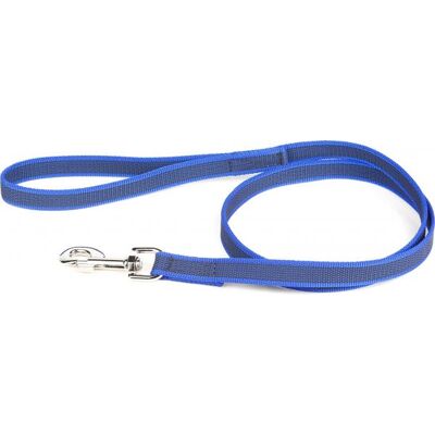 Julius-K9 Grijs/Blauw Duurzame nylon en rubber hondenriem - Hondenriem Julius-K9 Grijs/Blauw Duurzame nylon en rubber hondenriem - Hondenriem