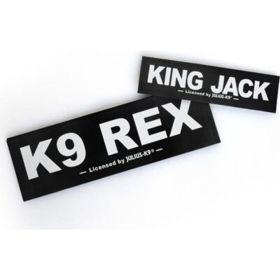 Julius-K9 Julius K9 Eigen Naam Label Per Stuk Enkel de naam Julius-K9 Julius K9 Eigen Naam Label Per Stuk Enkel de naam