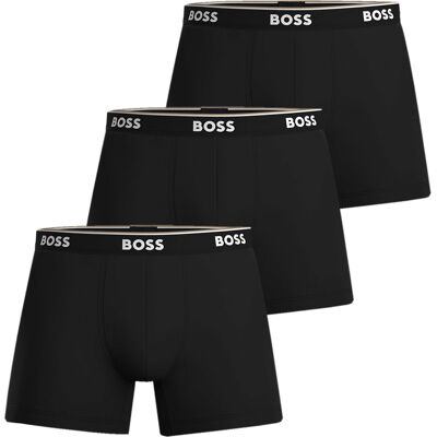 BOSS Heren Boxershorts Zwart In Maat: M BOSS Heren Boxershorts Zwart In Maat: M