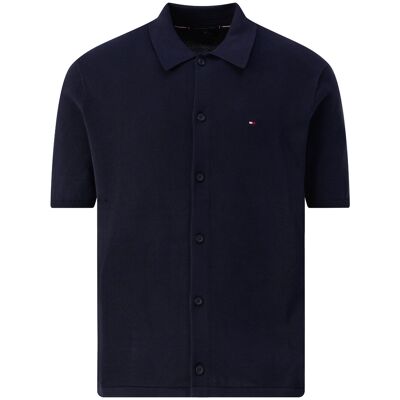 Tommy Hilfiger Heren Polo Korte Mouw Blauw In Maat: L Tommy Hilfiger Heren Polo Korte Mouw Blauw In Maat: L