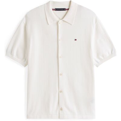 Tommy Hilfiger Heren Casual Overhemd Beige In Maat: L Tommy Hilfiger Heren Casual Overhemd Beige In Maat: L