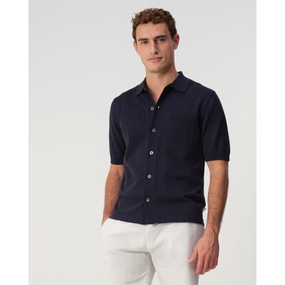 J.C. RAGS Heren Asher Polo Donkerblauw In Maat: L J.C. RAGS Heren Asher Polo Donkerblauw In Maat: L