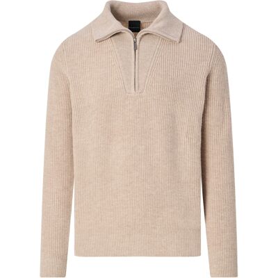 Bugatti Heren Schipperstrui Beige In Maat: XXL Bugatti Heren Schipperstrui Beige In Maat: XXL