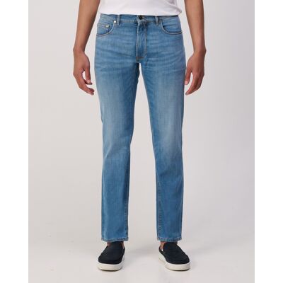 Pierre Cardin Heren Lyon Jeans Blauw In Maat: 33/30 Pierre Cardin Heren Lyon Jeans Blauw In Maat: 33/30