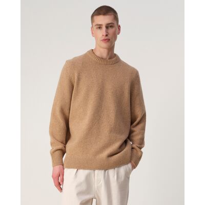 J.C. RAGS Heren Trui Ronde Hals Bud Starfish Brown In Maat: XXL J.C. RAGS Heren Trui Ronde Hals Bud Starfish Brown In Maat: XXL