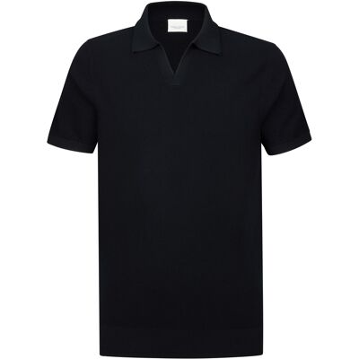 Profuomo Heren Luxury Basic Polo Blauw In Maat: L Profuomo Heren Luxury Basic Polo Blauw In Maat: L