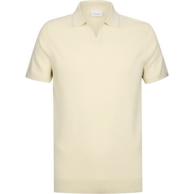 Profuomo Heren Luxury Basic Polo Wit In Maat: L Profuomo Heren Luxury Basic Polo Wit In Maat: L