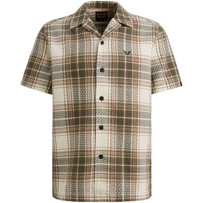 PME Legend Heren Casual Shirt Groen In Maat: XXL PME Legend Heren Casual Shirt Groen In Maat: XXL