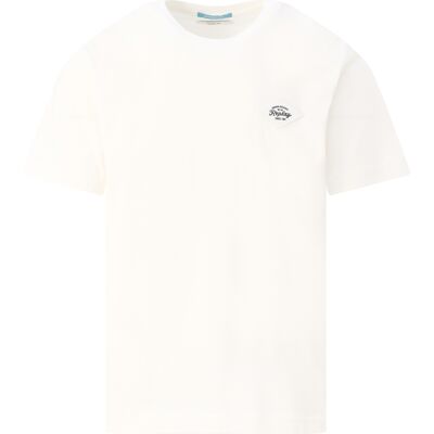 Replay Heren T-shirt Wit In Maat: XL Replay Heren T-shirt Wit In Maat: XL