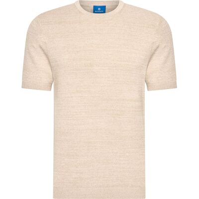 Blue Industry Heren T-shirt Beige In Maat: L Blue Industry Heren T-shirt Beige In Maat: L