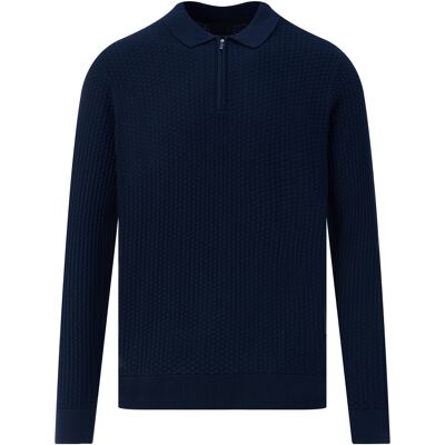 Bugatti Heren Polo Donkerblauw In Maat: M Bugatti Heren Polo Donkerblauw In Maat: M