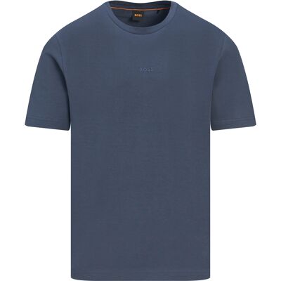 BOSS Heren Tchup T-shirt Donkerblauw In Maat: XXL BOSS Heren Tchup T-shirt Donkerblauw In Maat: XXL