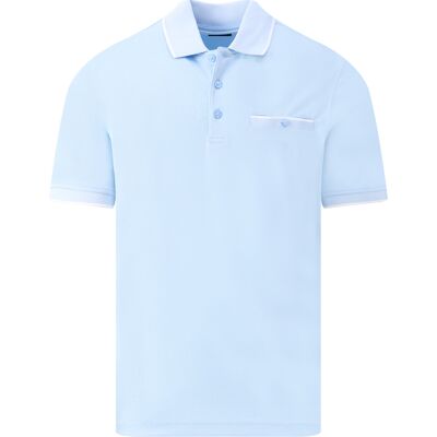 Bugatti Heren Polo Blauw In Maat: XXL Bugatti Heren Polo Blauw In Maat: XXL