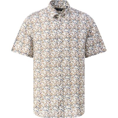 Bugatti Heren Casual Overhemd Groen In Maat: M Bugatti Heren Casual Overhemd Groen In Maat: M