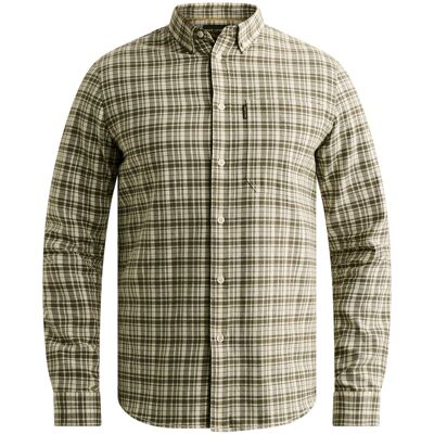 PME Legend Heren Casual Overhemd Groen In Maat: XL PME Legend Heren Casual Overhemd Groen In Maat: XL