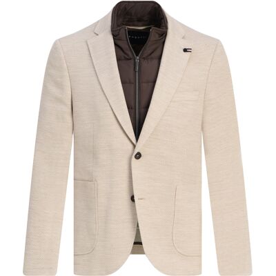 Bugatti Heren Colbert Beige In Maat: 48 Bugatti Heren Colbert Beige In Maat: 48