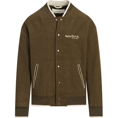 Replay Heren Overshirt Bruin In Maat: XXL Replay Heren Overshirt Bruin In Maat: XXL