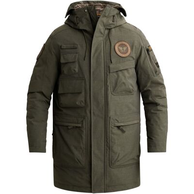PME Legend Heren Arctic Explorer Parka Groen In Maat: XXXL PME Legend Heren Arctic Explorer Parka Groen In Maat: XXXL