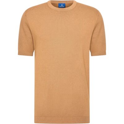 Blue Industry Heren T-shirt KBI-M17 Beige In Maat: XXL Blue Industry Heren T-shirt KBI-M17 Beige In Maat: XXL