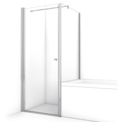 Maxaro Zircon Comfort Douchecabine 80x80 cm Chroom Helder glas Draaideur Vierkant Maxaro Zircon Comfort Douchecabine 80x80 cm Chroom Helder glas Draaideur Vierkant