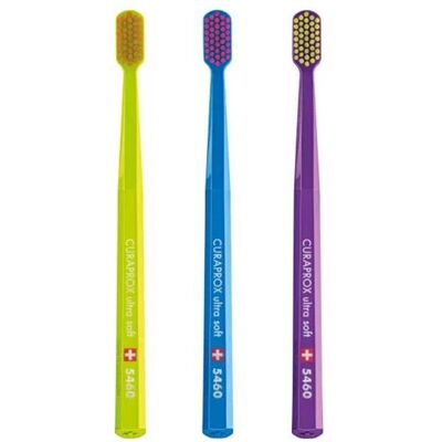 Curaprox Ultra Zachte Tandenborstel 5460 Trioverpakking Curaprox Ultra Zachte Tandenborstel 5460 Trioverpakking
