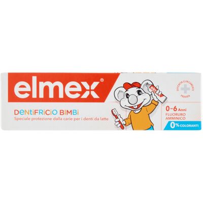 Elmex Kids Tandpasta Cariësbescherming 0-6 Jaar 50ml Elmex Kids Tandpasta Cariësbescherming 0-6 Jaar 50ml