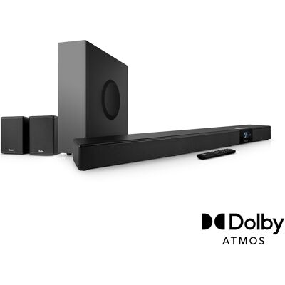 Teufel CINEBAR 22 Surround voor Dolby Atmos 7.1-Set Zwart Teufel CINEBAR 22 Surround voor Dolby Atmos 7.1-Set Zwart