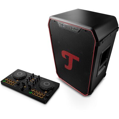 Teufel ROCKSTER NEO + AlphaTheta DDJ-FLX2 Zwart Teufel ROCKSTER NEO + AlphaTheta DDJ-FLX2 Zwart