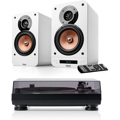Teufel ULTIMA 25 ACTIVE 2 + DUAL DT 250 USB Wit/zwart Teufel ULTIMA 25 ACTIVE 2 + DUAL DT 250 USB Wit/zwart