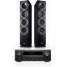 Teufel THEATER 500 + DENON DRA-900H Zwart