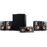 Teufel ULTIMA 20 CONCEPT Surround Power Edition 5.1 set Zwart