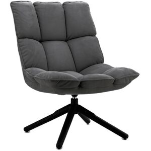 Draaibare fauteuil antraciet Eleonora Daan Draaibare fauteuil antraciet Eleonora Daan