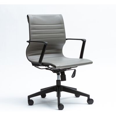 LUMZ Luxe bureaustoel grijs LUMZ Luxe bureaustoel grijs