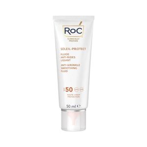 RoC Soleil-Protect Anti-Wrinkle Smoothing Fluid SPF 50 Zonbescherming 50 ml