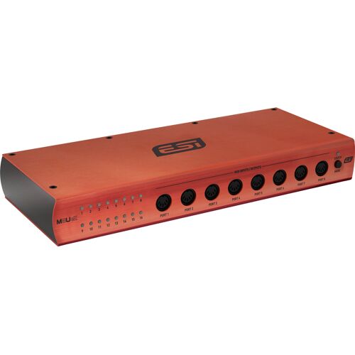 ESI M8U eX USB 3.0 MIDI interface met USB hub