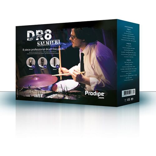 ProDipe DR8 drum microfoon set