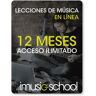 imusic-school 12 maanden online muziekles (Spaans)