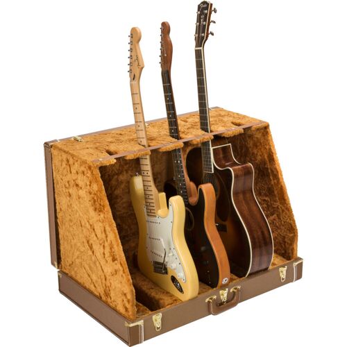 Fender Classic Series Case Stand 5 Brown statief voor vijf gitaren / basgitaren