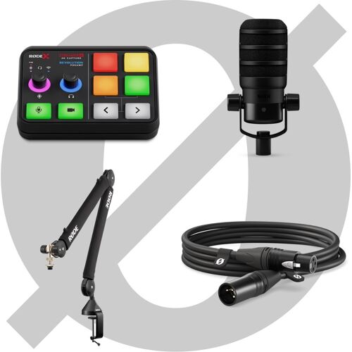 Rode Streamer X Pro Bundle live stream set