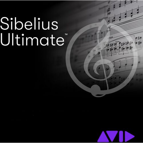 Avid Sibelius Ultimate abonnement start edu (download)