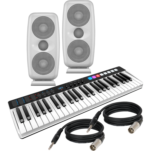 IK Multimedia iLoud MTM bundel met IK Multimedia iRig Keys I/O 49