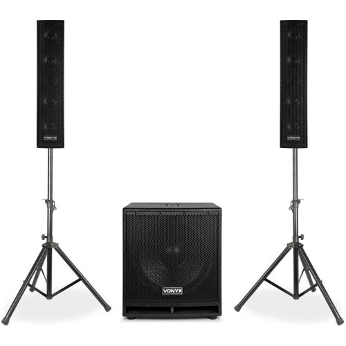 Vonyx VX880BT 1000W 2.1 speakerset