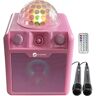 N-Gear Disco Block 410 Pink mobiele Disco/Karaoke speaker