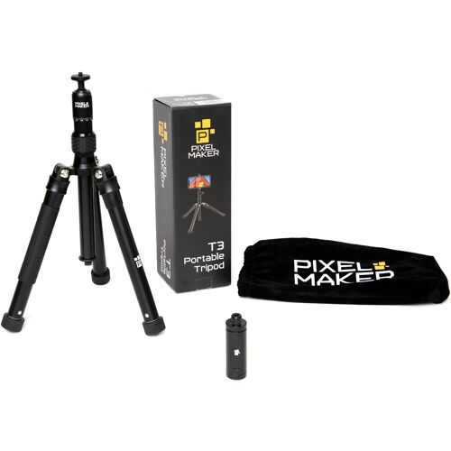 Pixel Maker T3 Tripod voor smartphones en kleine camera's